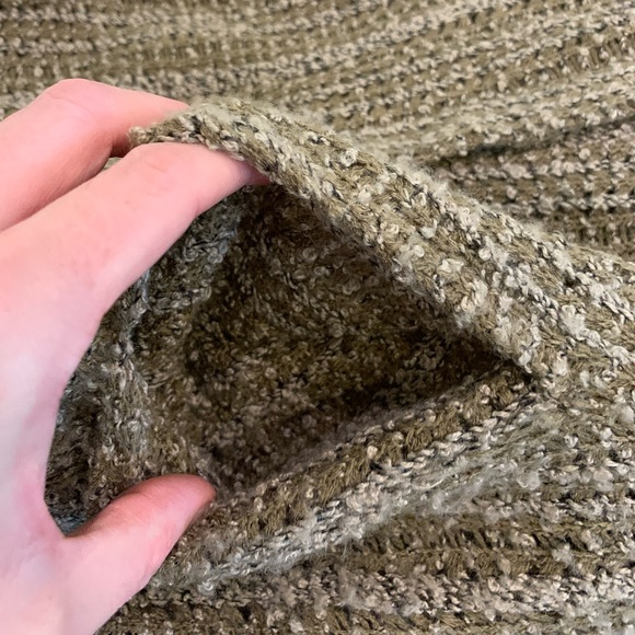 a'reve chunky knit textured weave cardigan LARGE 3390 - Picture 10 of 10